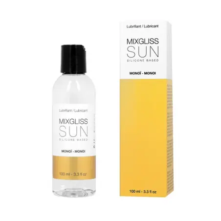 Lubrificante e Massagem Silicone Perfume Monoï 100 ml - Mixgliss