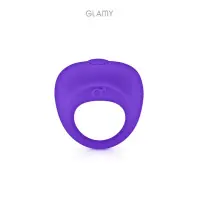 Cockring Vibrant Silicone Violet Extensible Étanche