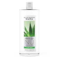 Gel de Massage Nuru Aloe Vera à Base d'Eau 1000 ml