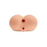 Masturbador Realista Ass + Pussy Duplo Orifício - Shake