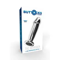 The Intruder — Plug Metálico Vibratório Tamanho L - Toy Joy