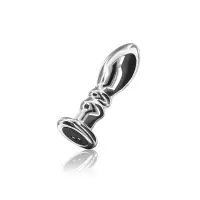 The Slider M — Plug Anal Vibrant en Acier Inoxydable