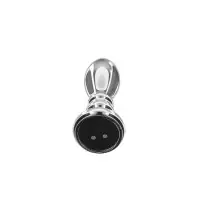 The Slider M — Plug Anal Vibratório em Aço Inoxidável - Toy Joy