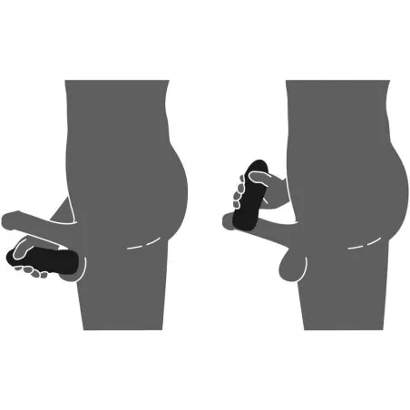 Man Wand Moving Wings - Masturbateur Vibrant a Ailettes - Rebel