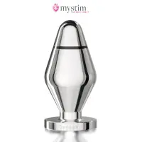 Plug Électro-Stimulation Aluminium Taille XL 13 cm, 65 mm