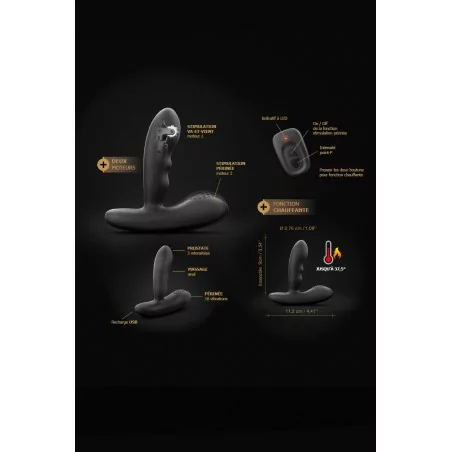 Masajeador de próstata con bola vaivén - P-Stroker - Dorcel (69,00&nbsp;€) | Poppers Express