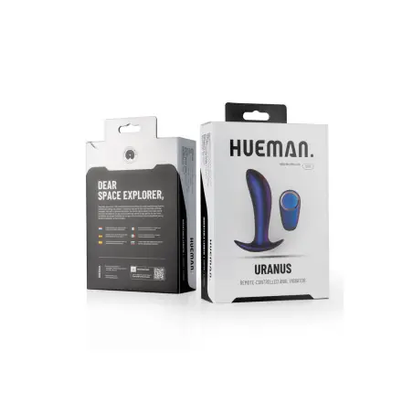 Plug Vibratório Próstata Telecomandado 10,5 cm — Uranus - Hueman