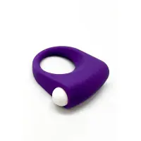 Cockring Vibratório Silicone Extensível 3 cm — Puggle - Wooomy