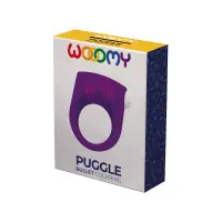 Cockring Vibratório Silicone Extensível 3 cm — Puggle - Wooomy
