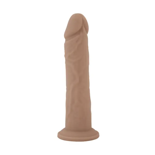 Dildo Dual Density Silexpan Cor Carne 8" (20 cm) — Model 2 - SilexD