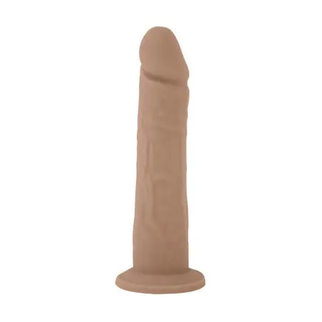 Dildo Dual Density Silexpan Cor Carne 8" (20 cm) — Model 2 - SilexD