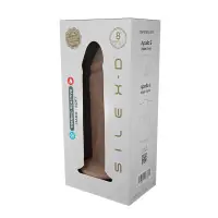 Dildo Dual Density Silexpan Cor Carne 8" (20 cm) — Model 2 - SilexD