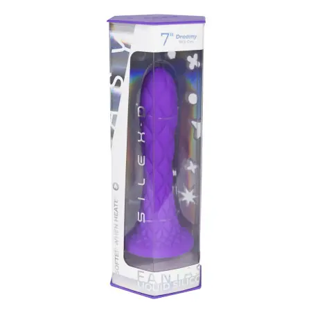 Dildo fantasy termorreativo 18,5 cm — Dreamy Violeta - SilexD