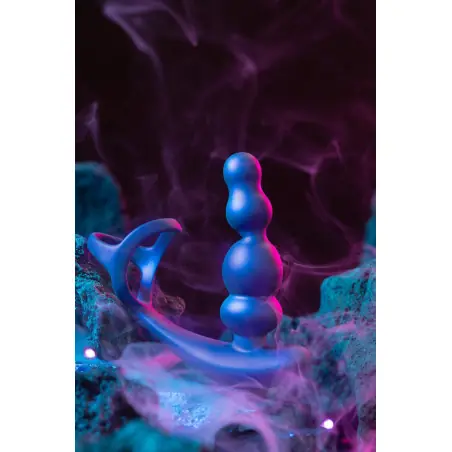 Stellar Force Plug Anal Vibratório com Cock Ring - Hueman