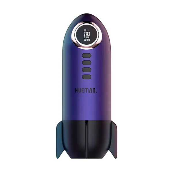 Blast Off — Masturbador Foguete Vibratório e com Sucção - Hueman