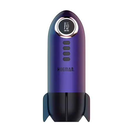 Blast Off — Masturbador Foguete Vibratório e com Sucção - Hueman