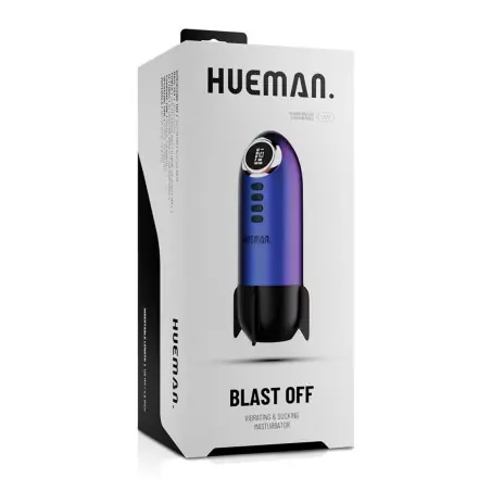 Blast Off — Masturbador Foguete Vibratório e com Sucção - Hueman