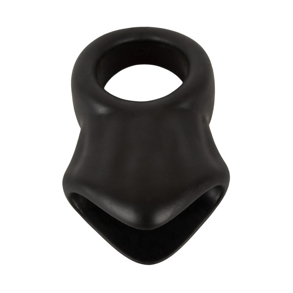 Cock Ring com Ball Stretcher Silicone - Erecto