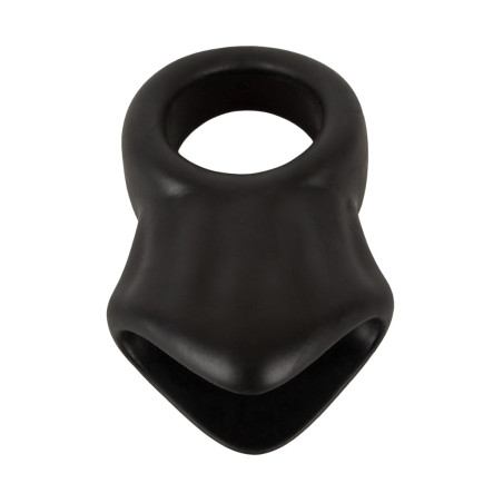 Cock Ring com Ball Stretcher Silicone - Erecto