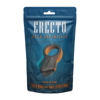 Cock Ring com Ball Stretcher Silicone - Erecto