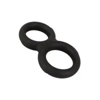 Double Cock Ring in Silicone Forma a 8