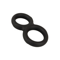 Double Cock Ring Silicone Forma 8