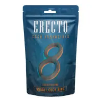Double Cock Ring liquid silicone - Erecto