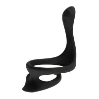 Cock & Ball Ring em Silicone - Massageador de Períneo - Erecto