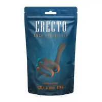 Cock & Ball Ring em Silicone - Massageador de Períneo - Erecto