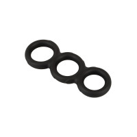 Dehnbarer Triple Cock Ring - Erecto