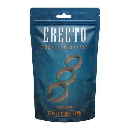 Triple Cock Ring Extensível - Erecto - Erecto