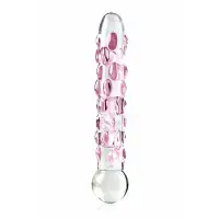 Dildo de Vidro Soprado à Mão 14,5 cm, 3,8 cm — Icicles n°07 - Icicles