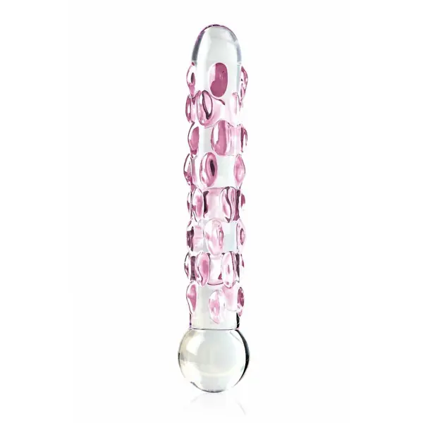 Dildo de Vidro Soprado à Mão 14,5 cm, 3,8 cm — Icicles n°07 - Icicles