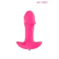 Halbrealistischer Vibro-Plug, Eichelform, 8,5 cm — Secret Plug