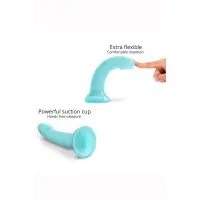 Dildolls Nightfall - Dildo em Silicone Líquido com Glitter - 14 cm - 