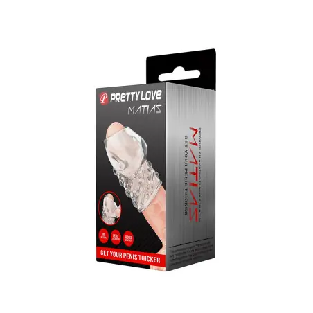 Capa Peniana Transparente Macia com Relevos — Matias - Pretty Love