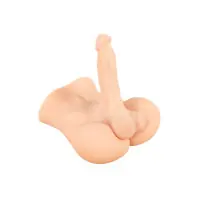 Becken-Masturbator Mann 3 kg - Penis 17 cm, Texturierter Anus