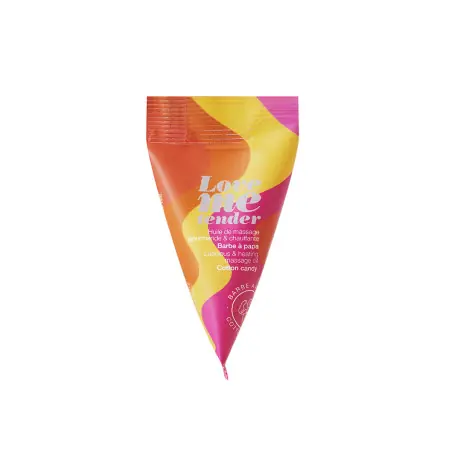 Óleo de massagem quente 10 ml — Algodão-Doce - 