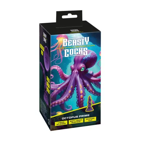 Dildo Fantasy Tentáculo Roxo — Octopus Prime - Beasty Cocks