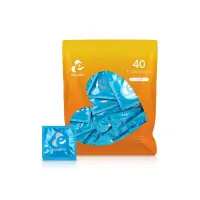 Pack van 40 Gearomatiseerde Condooms - Flavoured Maxi
