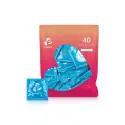 Pack 40 Préservatifs Nervurés et Picots - Ribs & Dots Maxi