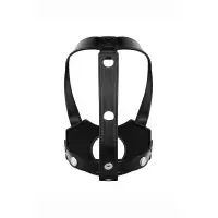 Harness Facial Strap-On com Suporte para Dildo - Bedroom Fantasies