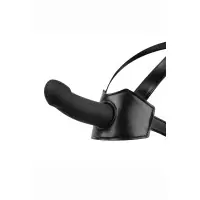 Harness Facial Strap-On com Suporte para Dildo - Bedroom Fantasies