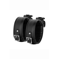Algemas Acolchoadas para Coxas e Pulsos Preto - Bedroom Fantasies