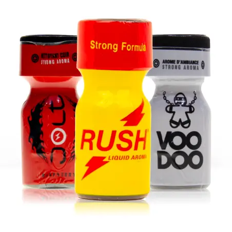 Pack Starter Débutant - 3 Poppers Doux pour Découvrir - 