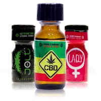Pack CBD Zen - 3 Poppers Relaxantes com Óleos Essenciais - 