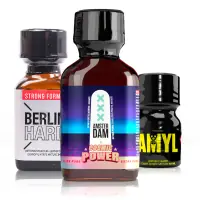 Pack Crescendo - 3 Poppers Progressivos (Propilo, Amilo, Híbrido) - 