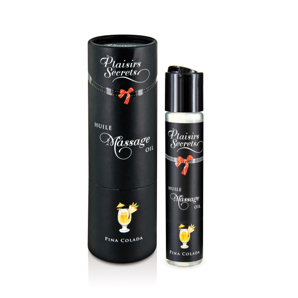 Óleo de massagem comestível 59 ml — Piña Colada - 