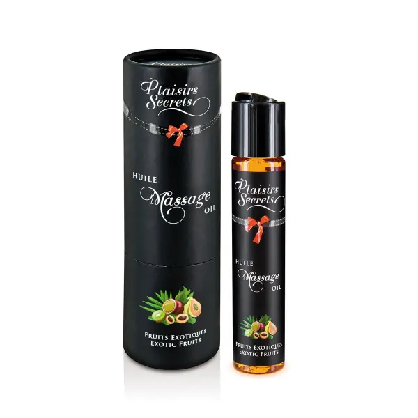 Óleo de massagem comestível 59 ml — Frutos exóticos - 