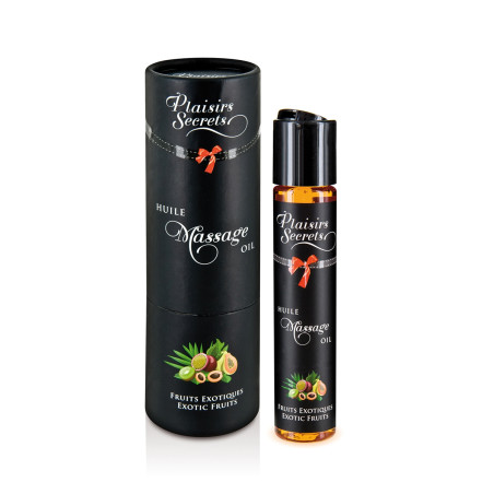 Óleo de massagem comestível 59 ml — Frutos exóticos - 